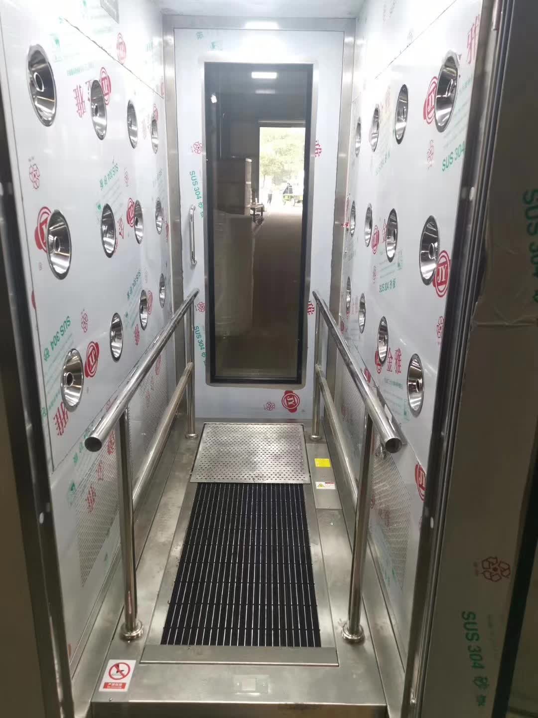 智能鞋底清潔機專配風(fēng)淋室